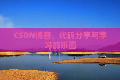 CSDN博客，代码分享与学习的乐园